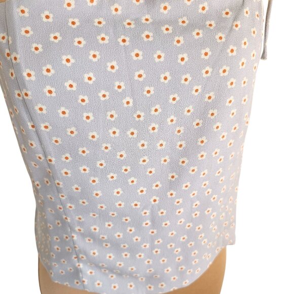 Levis NWT Ditsy Floral Daisy Tie Adjustable Strap Top Sz L - Picture 5 of 9